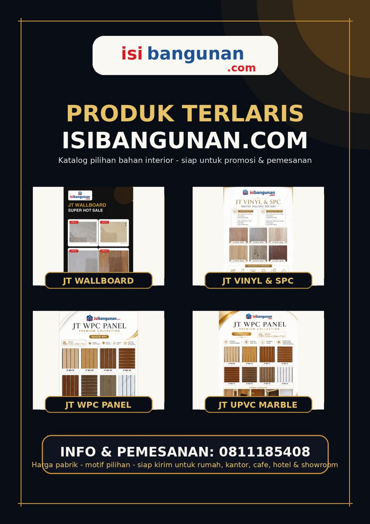 Katalog produk terlaris Isibangunan